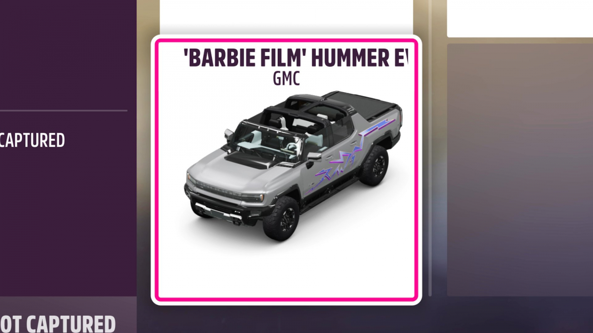 Barbie Hummer EV Pickup